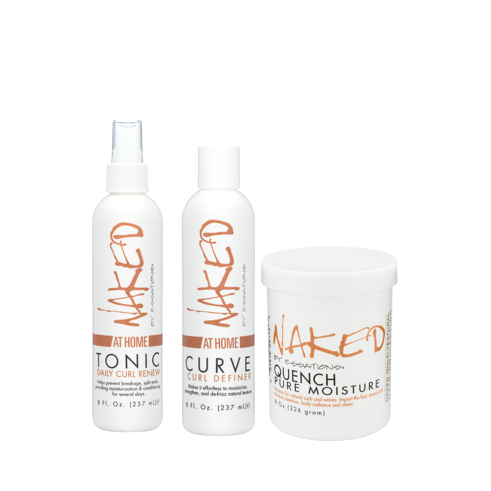 Naked Everyday Curl Maintenance Set (3 pc.)