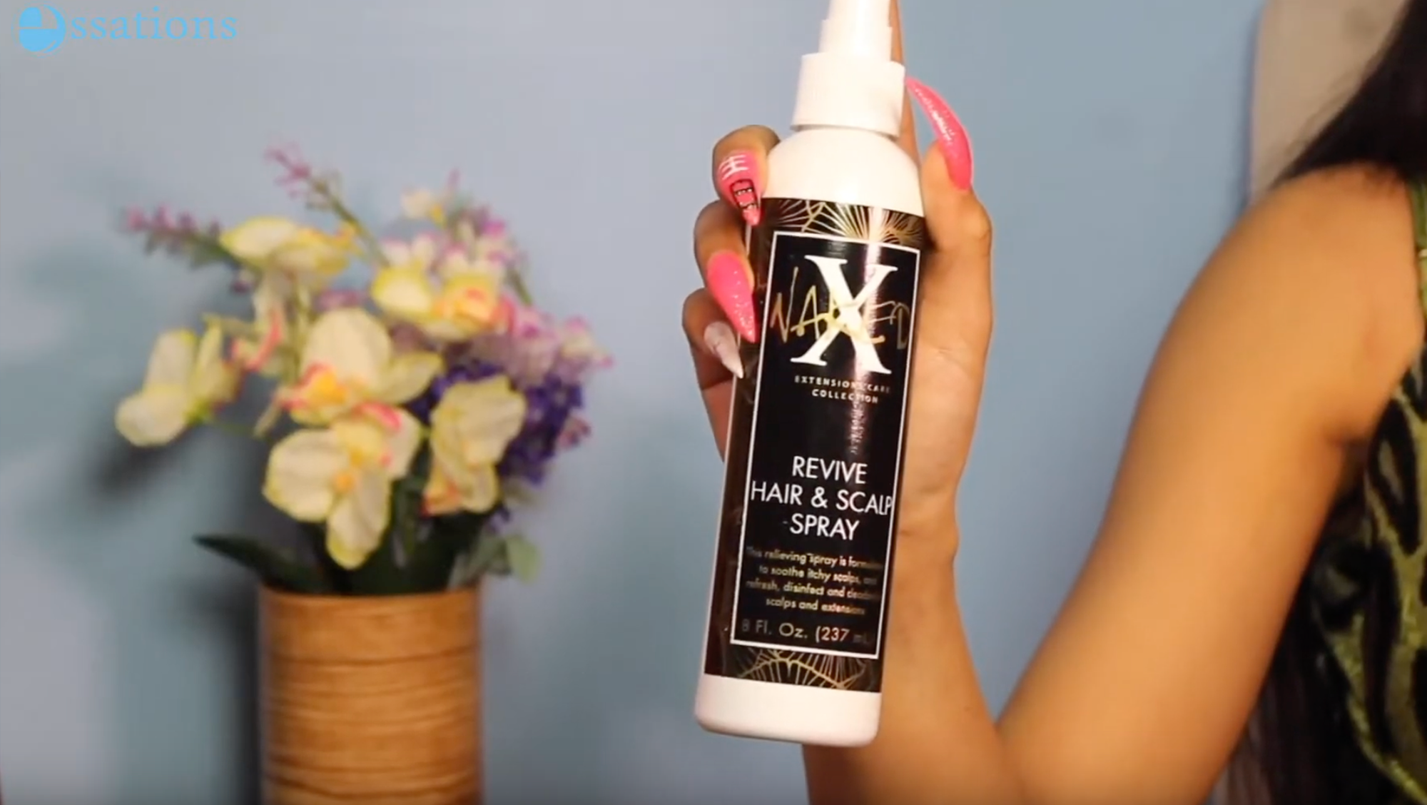 Disinfectant for Extensions: Naked X Revive Hair & Scalp Spray