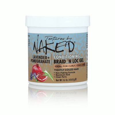 Lavender + Pomegranate Conditioning Braid 'N Loc Gel - Textures By Naked
