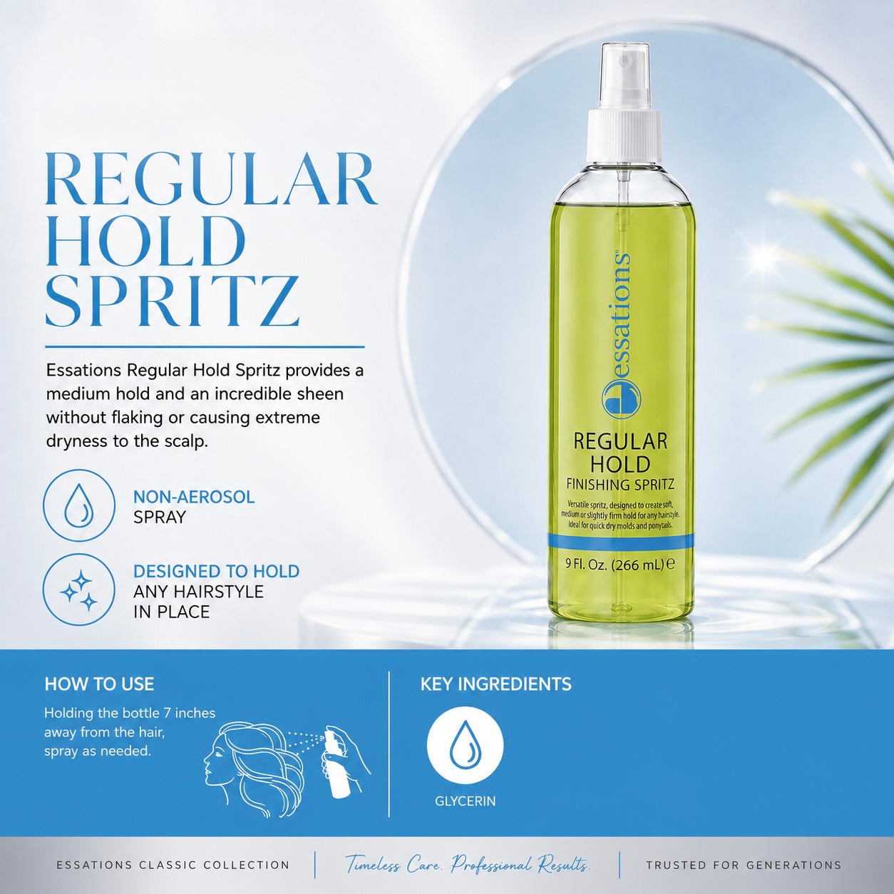 Regular Hold Finishing Spritz by Essations
