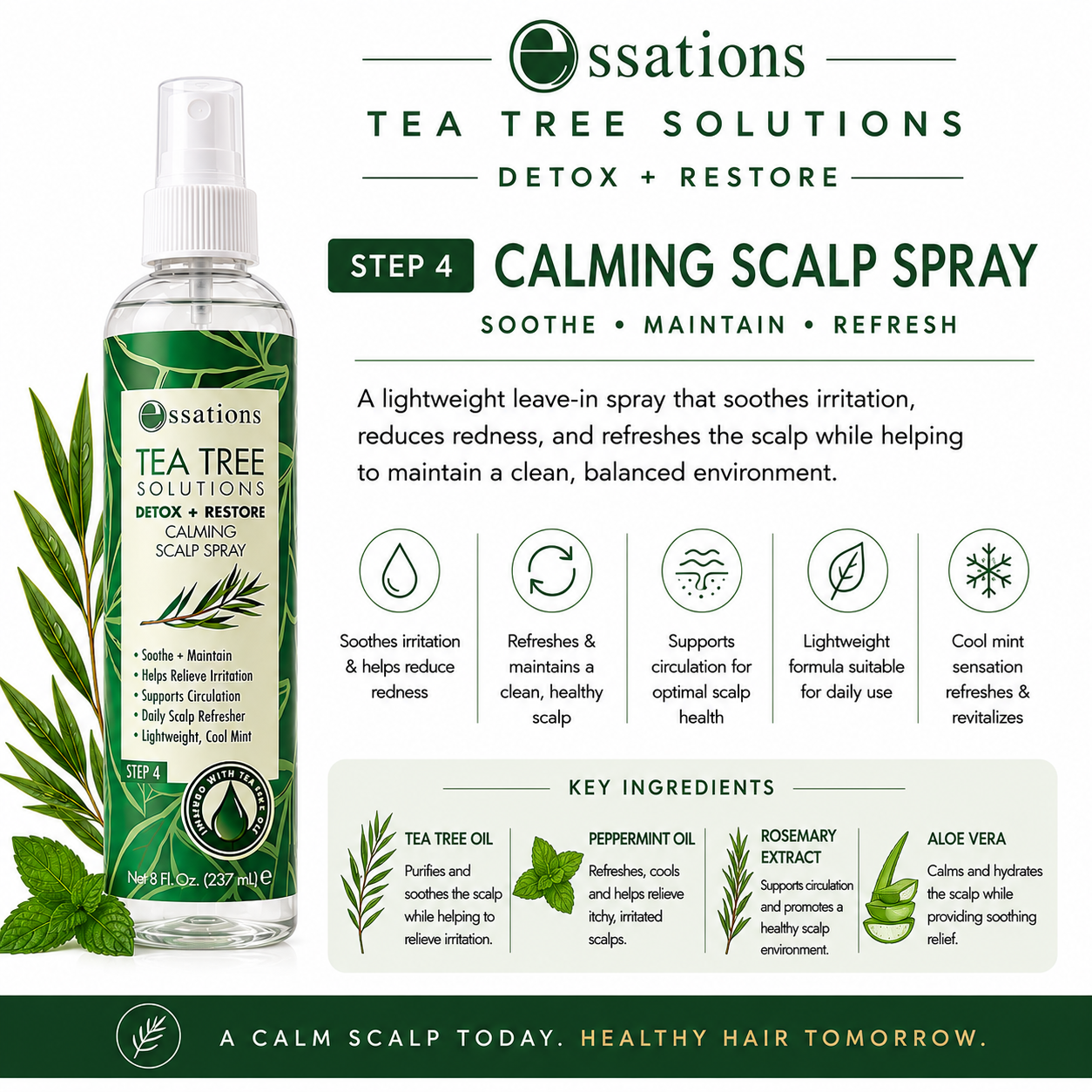 Essations Tea Tree Solutions Detox + Restore Bundle