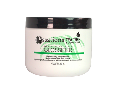 Tea Tree Solutions Dry & Itchy Scalp Glossifier by Essations